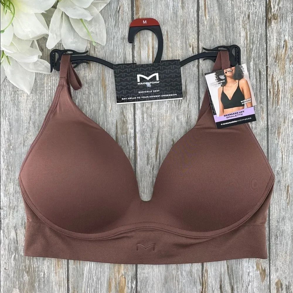 Maidenform M Seamless Lift Bralette Bra Size M